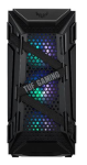ASUS TUF Gaming GT301 - Tower - ATX - pannello laterale finestrato (vetro temperato) - nero - USB/Audio
